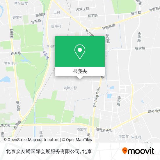 北京众友腾国际会展服务有限公司地图