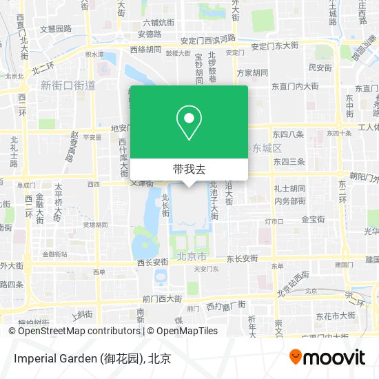 Imperial Garden (御花园)地图