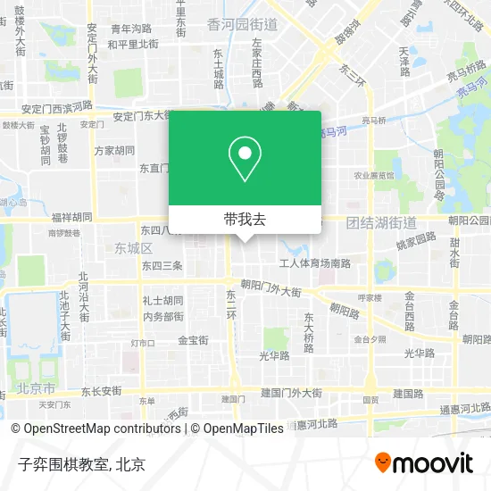 子弈围棋教室地图