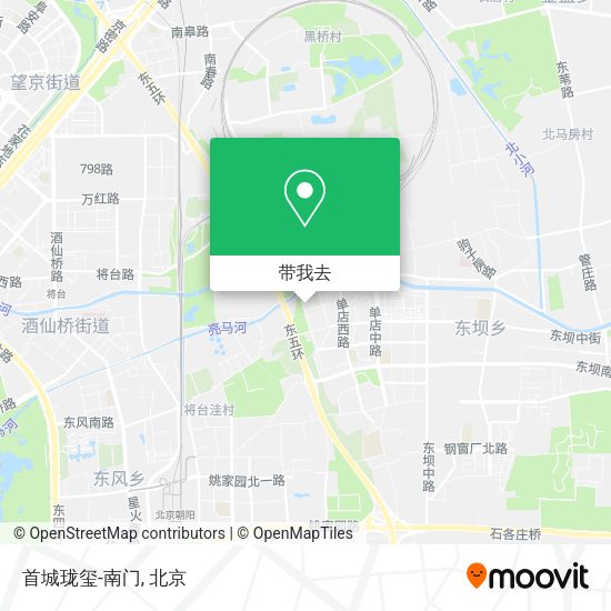 首城珑玺-南门地图