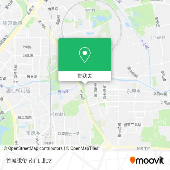 首城珑玺-南门地图