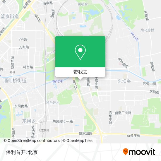 保利首开地图