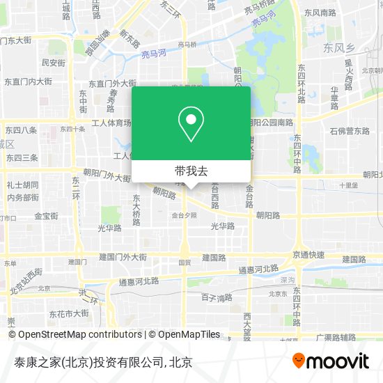 泰康之家(北京)投资有限公司地图