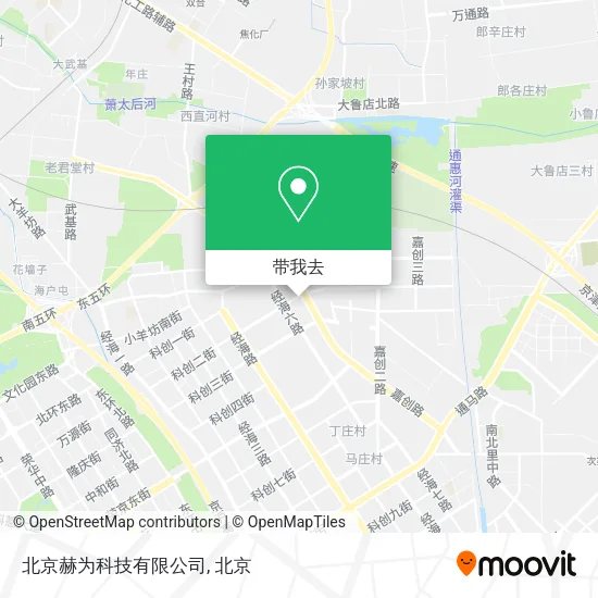 北京赫为科技有限公司地图