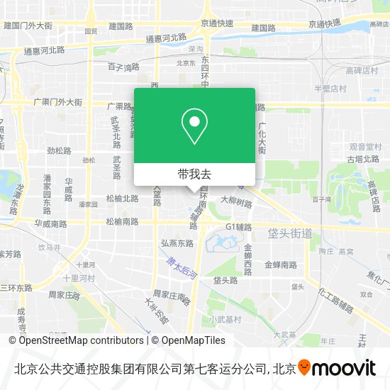 北京公共交通控股集团有限公司第七客运分公司地图