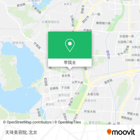 天琦美容院地图