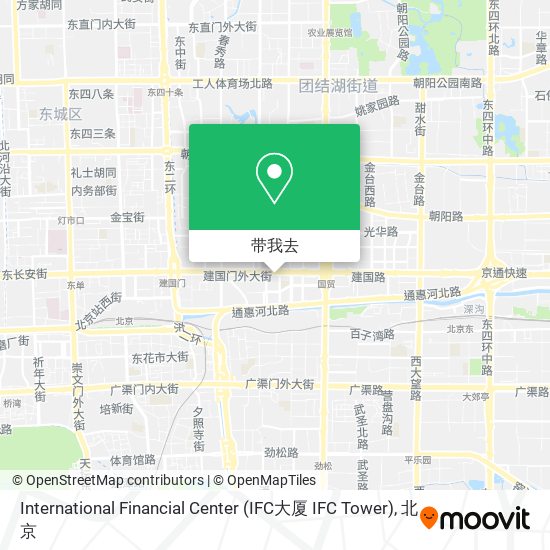 International Financial Center (IFC大厦 IFC Tower)地图