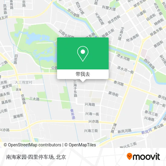 南海家园-四里停车场地图