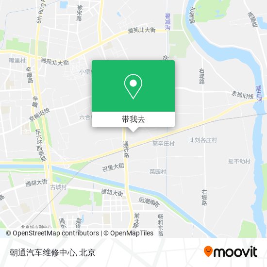 朝通汽车维修中心地图
