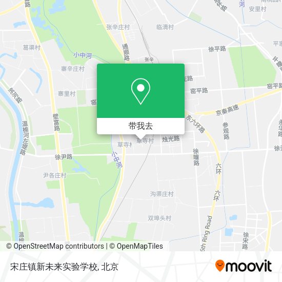 宋庄镇新未来实验学校地图