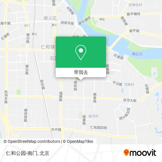 仁和公园-南门地图