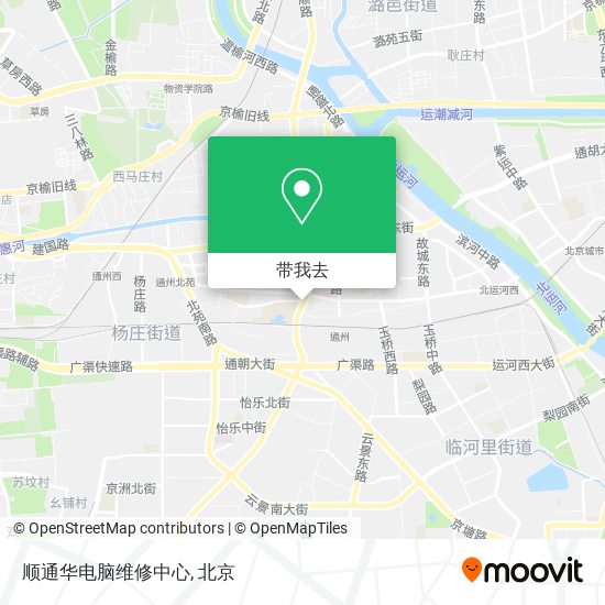 顺通华电脑维修中心地图