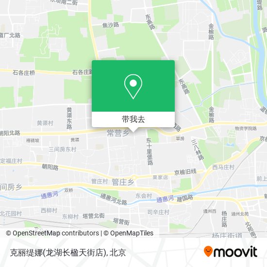 克丽缇娜(龙湖长楹天街店)地图
