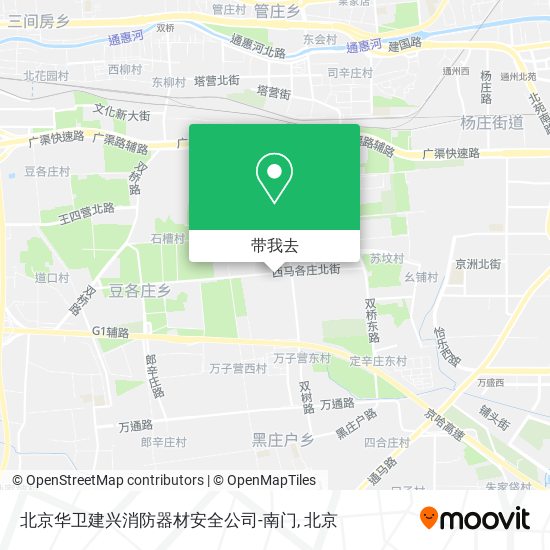 北京华卫建兴消防器材安全公司-南门地图