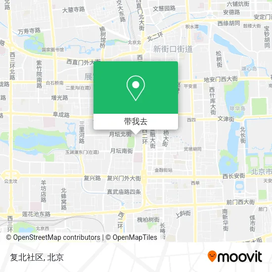 复北社区地图