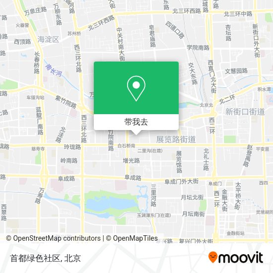 首都绿色社区地图