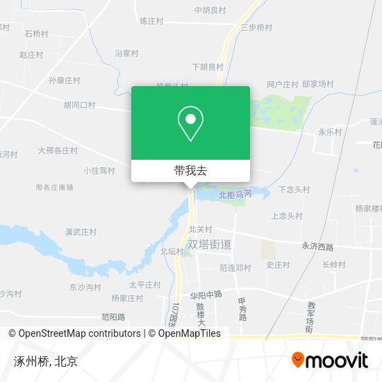 涿州桥地图