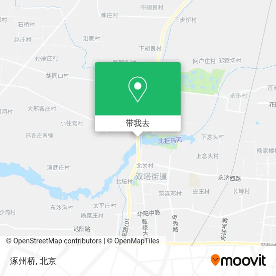 涿州桥地图