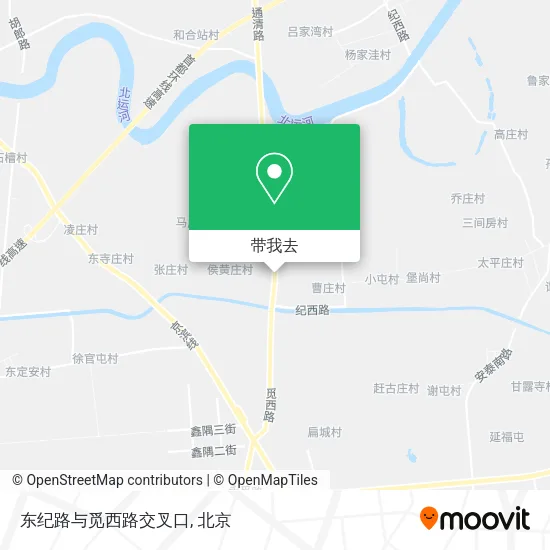 东纪路与觅西路交叉口地图