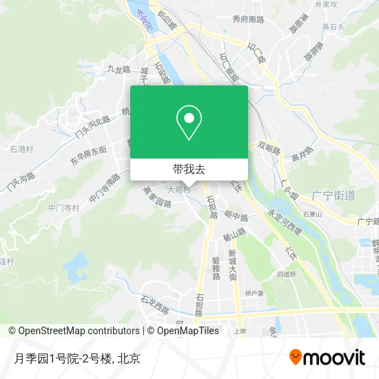 月季园1号院-2号楼地图