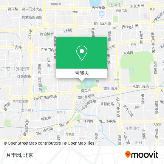 月季园地图