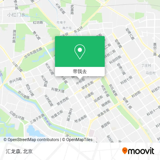 汇龙森地图