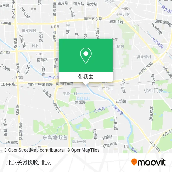 北京长城橡胶地图