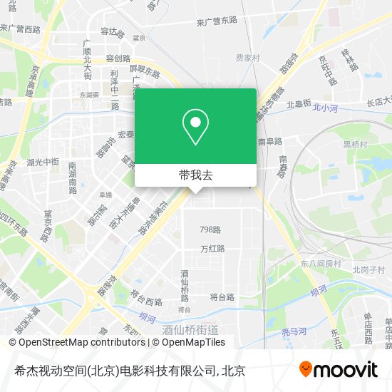 希杰视动空间(北京)电影科技有限公司地图