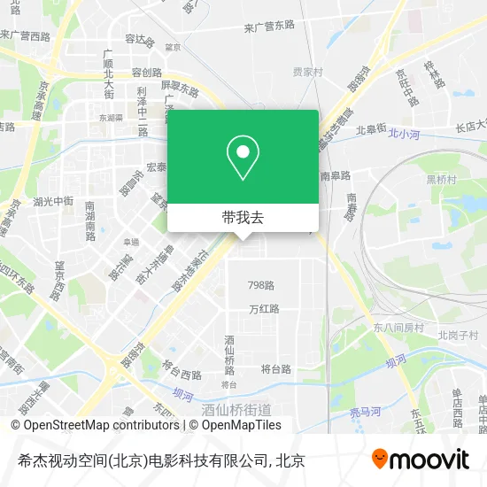 希杰视动空间(北京)电影科技有限公司地图