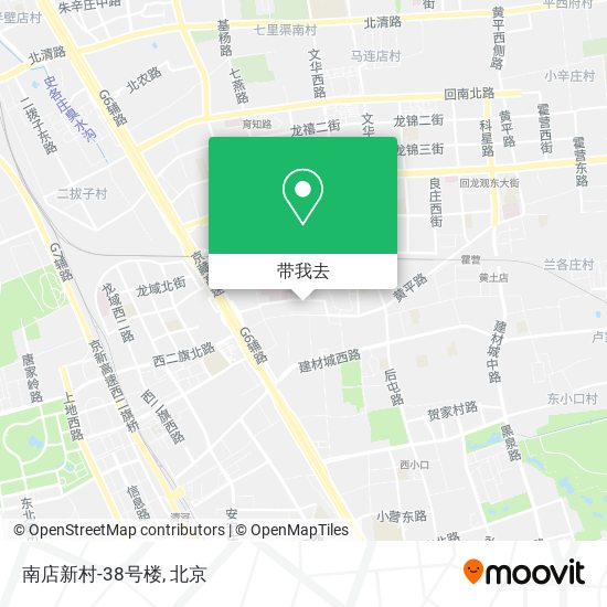 南店新村-38号楼地图