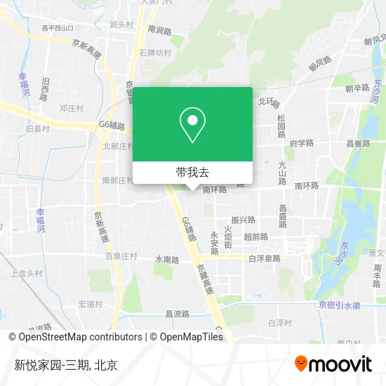 新悦家园-三期地图