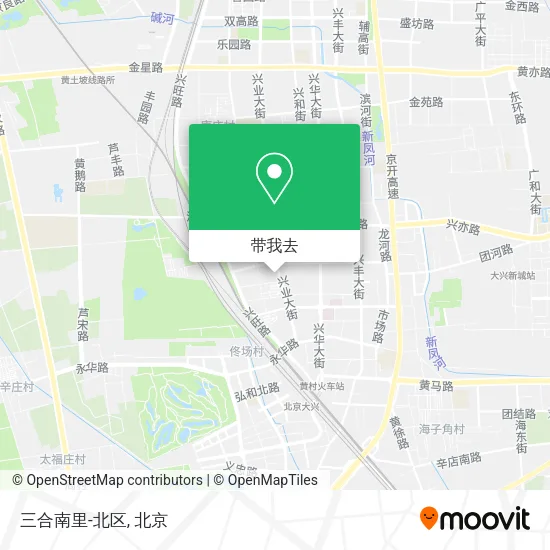 三合南里-北区地图