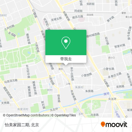 怡美家园二期地图