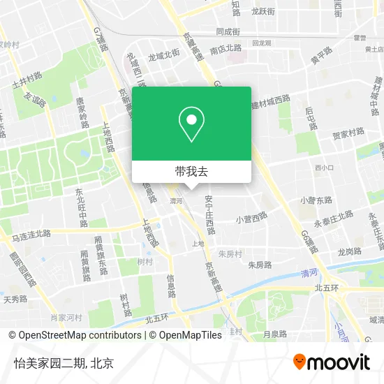 怡美家园二期地图