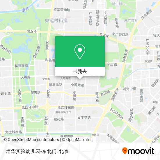 培华实验幼儿园-东北门地图