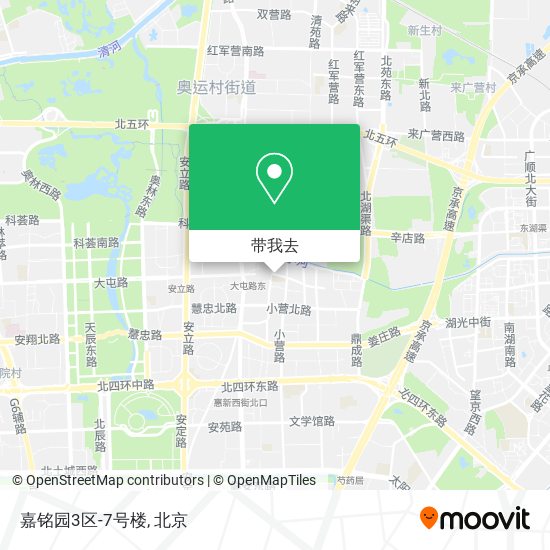 嘉铭园3区-7号楼地图