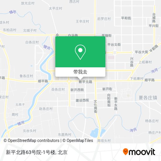 新平北路63号院-1号楼地图
