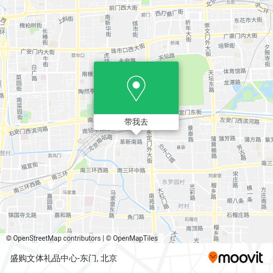 盛购文体礼品中心-东门地图