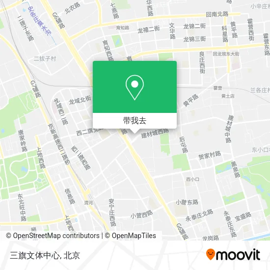 三旗文体中心地图