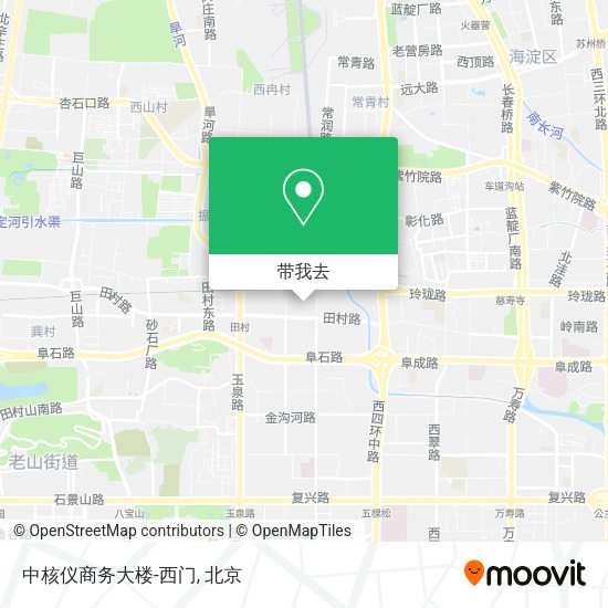 中核仪商务大楼-西门地图