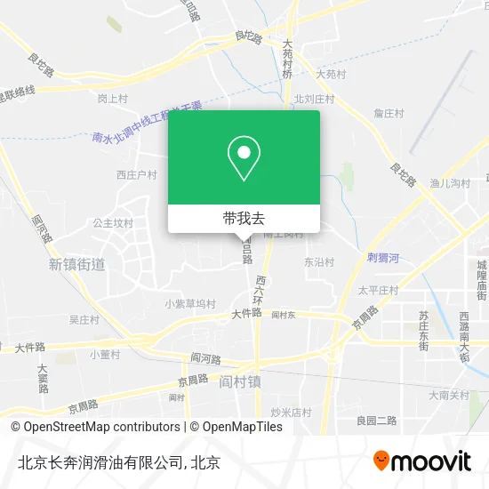 北京长奔润滑油有限公司地图