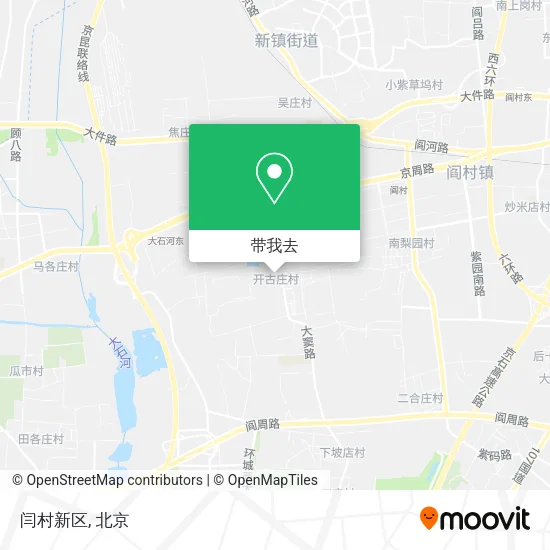 闫村新区地图