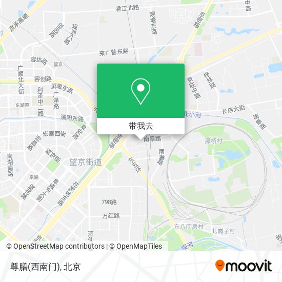 尊膳(西南门)地图