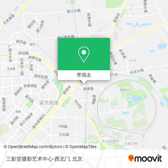 三影堂摄影艺术中心-西北门地图