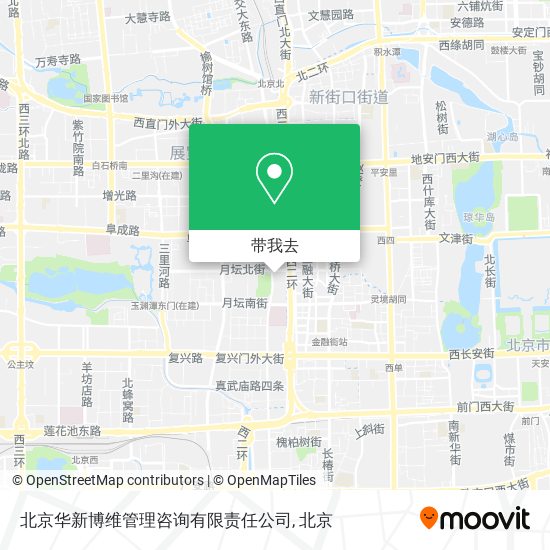 北京华新博维管理咨询有限责任公司地图