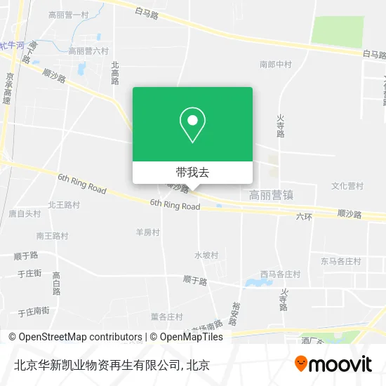 北京华新凯业物资再生有限公司地图