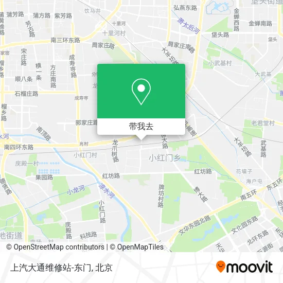 上汽大通维修站-东门地图