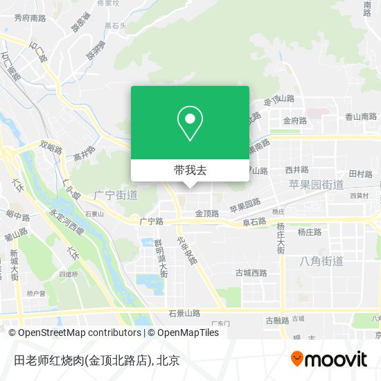 田老师红烧肉(金顶北路店)地图