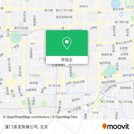厦门港龙装修公司地图