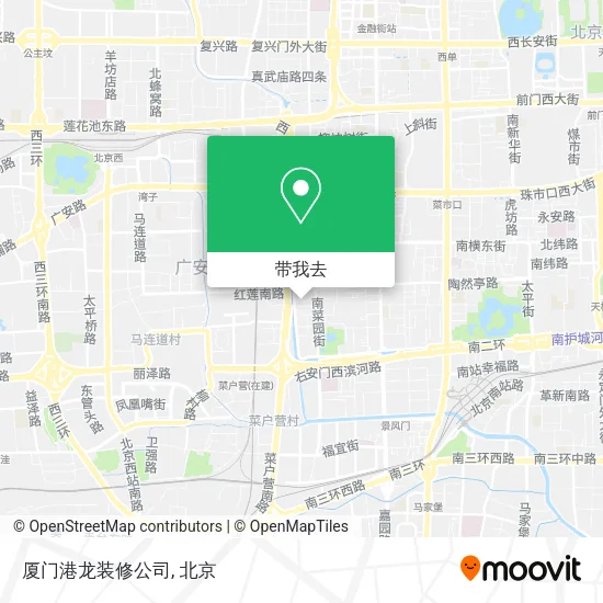 厦门港龙装修公司地图